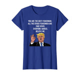 Trump Fisherman Funny Fisher Hook Gifts Shirt