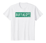 Retro Style Buffalo NY Street Sign T-Shirt