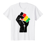 Black Pride Fist Civil Rights Black History Month T-Shirt
