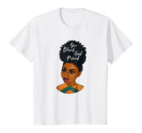 Yes Black and Proud | Black History Art Natural T-shirt