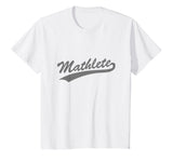 Cool Math "Mathlete" T-shirt for Mathematicians