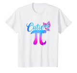 Cute &amp; Funny Cutie Pi Math Pie Butterfly T-Shirt