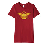 SPQR Roman Eagle Legion Banner Military History Of Rome Premium T-Shirt
