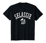 Black History King Selassie Lion Shirt