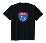 Rincon Puerto Rico | Road to Happiness 413 T-Shirt