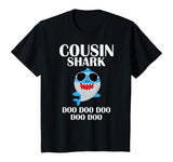 Cousin Shark T-Shirt Doo Doo Doo Funny Cousin Birthday Gift T-Shirt