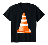 Orange Road Traffic Construction Safety Cone t-shirt