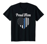 Police Mom Shirt - Law Enforcement Gift T-shirt Proud Mom