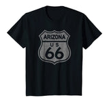 Arizona Historic Route 66 Retro Distressed Graphic T-Shirt