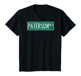 Retro Style Paterson NJ Street Sign T-Shirt