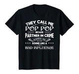 Funny Pop Pop Dad Shirt Valentine Fathers Day Christmas Gift T-Shirt