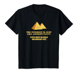 Funny History Shirt Ancient Egypt Cat Internet Humor Gift