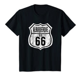 Albuquerque New Mexico Historic Route 66 Distressed T Shirt