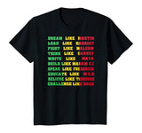 Black History T shirt - Black Inspirational Power Quotes Tee T-Shirt