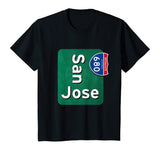 San Jose California CA Highway Interstate Travel Gift T-Shirt