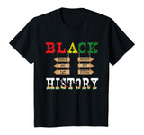Black History T Shirt African Pride Month Past Future Gift