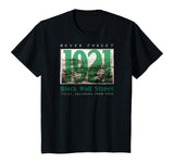 Black Wall Street 1921 Greenwood Tulsa Oklahoma History T-Shirt