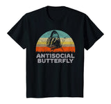 Funny Antisocial Butterfly T-Shirt