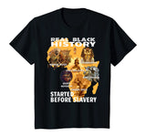 Black Consciousness Real Black History T Shirt