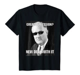 Funny FDR Great Depression Deal With It History Meme T-shirt