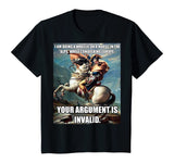 Funny History Hipster Napoleon Bonaparte Argument T-Shirt