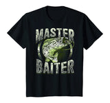 Fishing Master Baiter Funny Fish Novelty Dads Christmas Gift T-Shirt