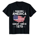 Vintage 40th Birthday Gift Making America Great Since 1979