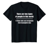 There are two types of people Funny Math T-Shirt