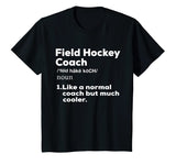 Field Hockey Coach Definition Tshirt | Thank You Teacher Tee