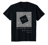 Pythagorean Theorem Algebraic Proof Math T-Shirt