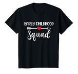Early Childhood Squad T Shirt for Preschool Math Teachers