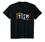 STEAM Science Tech Engineering Art Design Math Cool T-Shirt