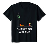 Snakes On A Math Plane Funny Snake T-Shirt