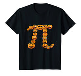 Pumpkin Pi Emojis Math Nerd Funny Halloween Teacher T-shirt