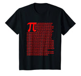 Pi Digits Science Geek Funny Nerd Math Symbol Lover T-Shirt