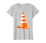 Orange Road Traffic Construction Safety Cone t-shirt