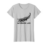 Funny Alligator Name Murder Log T-Shirt