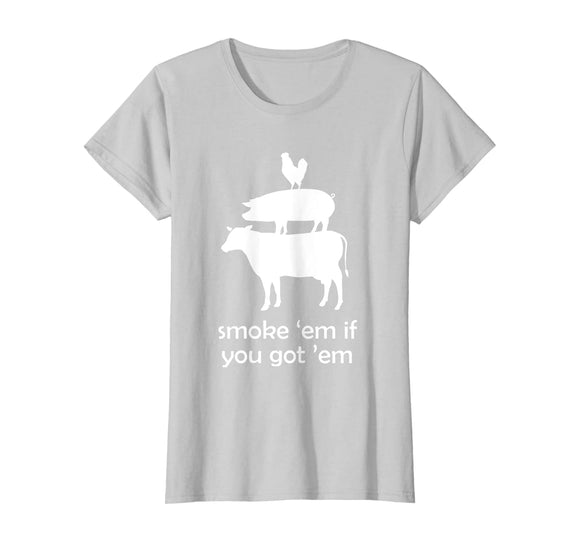 Funny BBQ T Shirt Smoking Meat Smoker Accessories Grilling