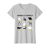 Animals Of The World T-Shirt Funny Rare Animals Memes Shirt