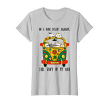 On A Dark Desert Highway Cool Wind In My Hair Cat T-shirt