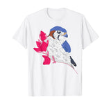 American Kestrel I Natural History Birder Birding Bird T-Shirt