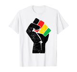 Black Pride Fist Civil Rights Black History Month T-Shirt
