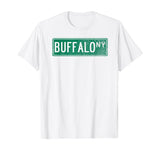 Retro Style Buffalo NY Street Sign T-Shirt
