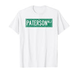 Retro Style Paterson NJ Street Sign T-Shirt