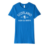 Scottish History Clothing - Scotland Flag Apparel - Scotland Premium T-Shirt