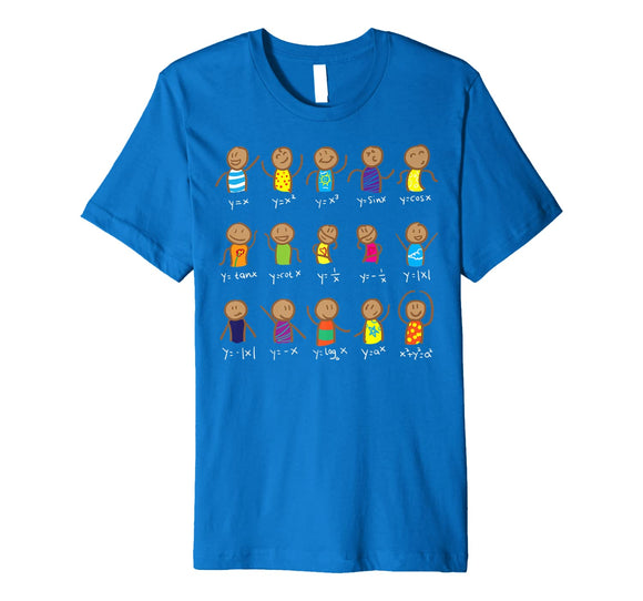 Cute Algebra Dance Math Equation Figures Shirt Gift