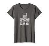 Funny Computer Starts Working Information Technology IT Tee