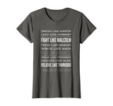 Black Lives Matter History Month Africa T-Shirt