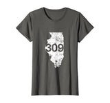 Peoria Pekin Area Code 309 Shirt, Illinois Souvenir Gift