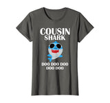 Cousin Shark T-Shirt Doo Doo Doo Funny Cousin Birthday Gift T-Shirt